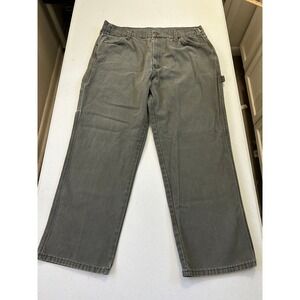 Dickies Carpenter Pants Mens 38x30 Gray Relaxed Fit‎ Workwear Utility Trousers